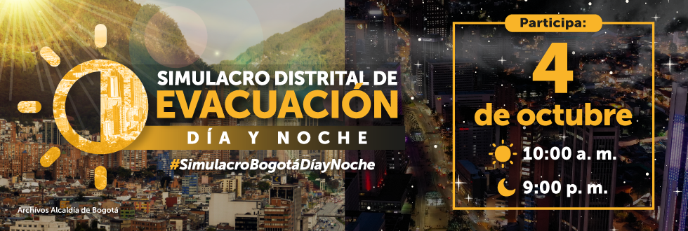 Simulacro Distrital de evacuacion 2023