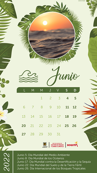 Calendario actividades Junio 2022