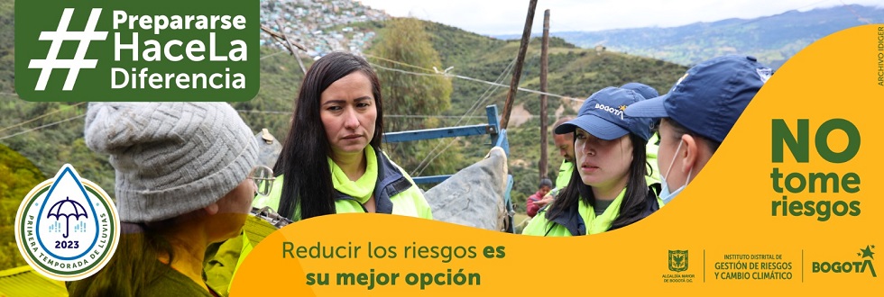 Personal IDIGER con la comunidad