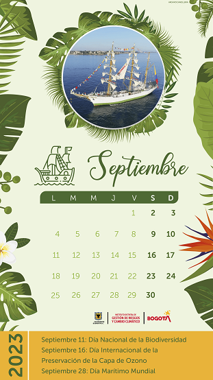 Calendario actividades Septiembre 2023