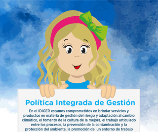 Piezas gráficas Política integrada de gestión