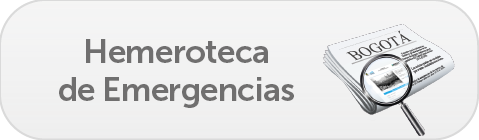 Icono de un periódico con una lupa que lleva a la Hemeroteca de Emergencias