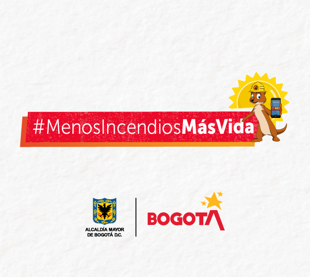 Piezas gráficas #MenosIncendioMásVida 2020
