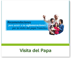 Piezas visita del papa año 2017