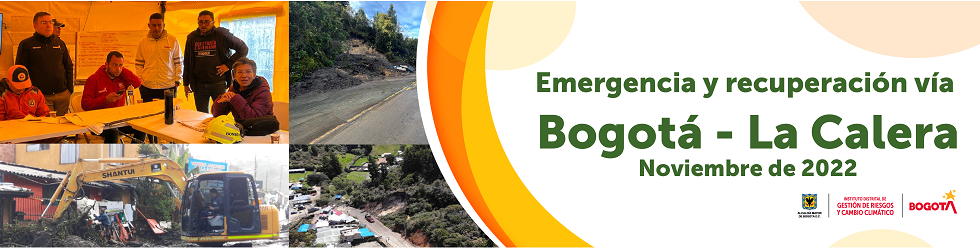 Socialización emergencia vía Bogotá - La Calera